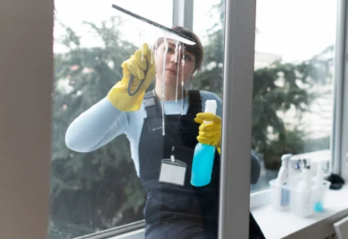 Nettoyage de vitres intérieures et extérieures à Saint-Clément